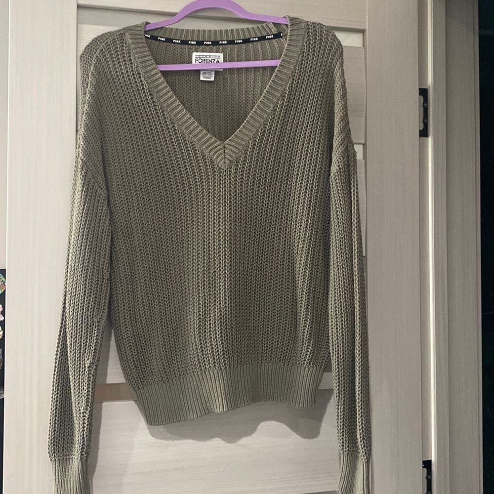VS Pink Knit Sweater